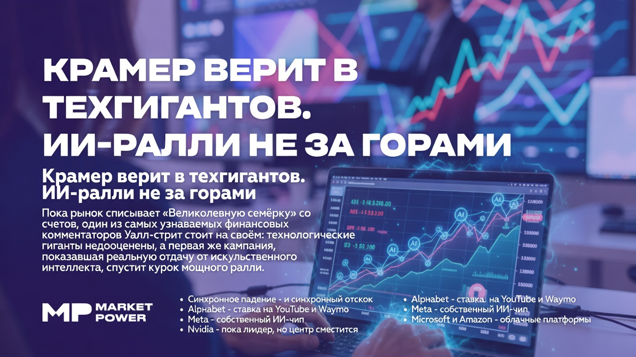 Крамер верит в техгигантов. ИИ-ралли не за горами