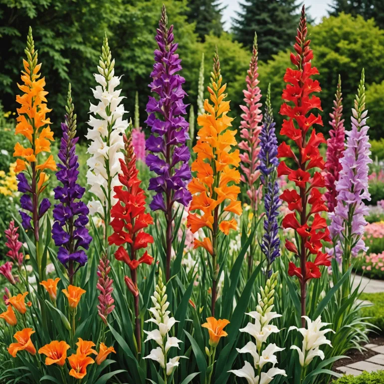 Похожие на гладиолусы цветы: идеальный выбор для вашей клумбы